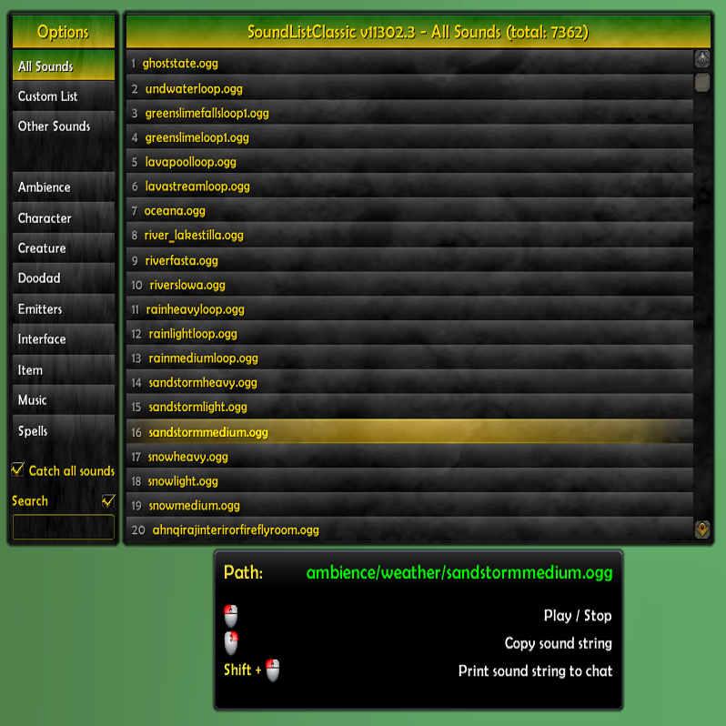 SoundList Classic