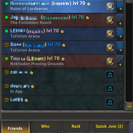 Friend List Helper