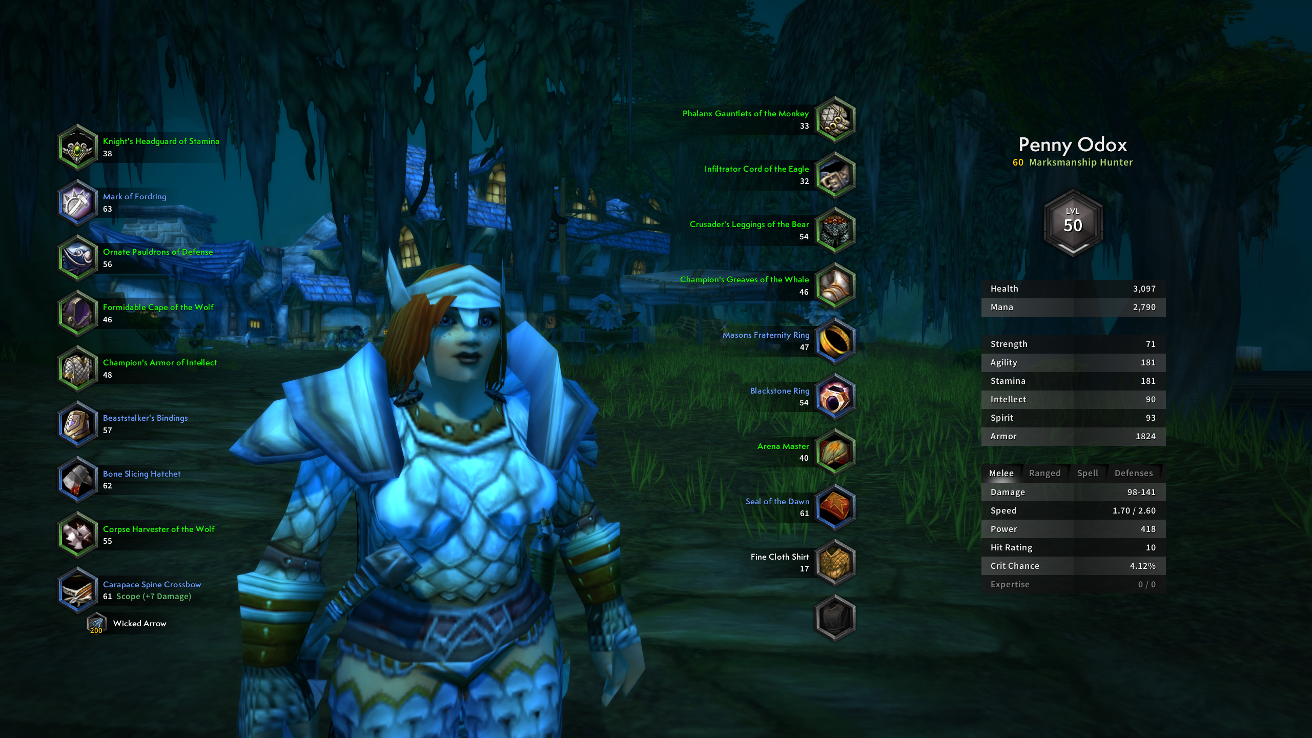 Character UI