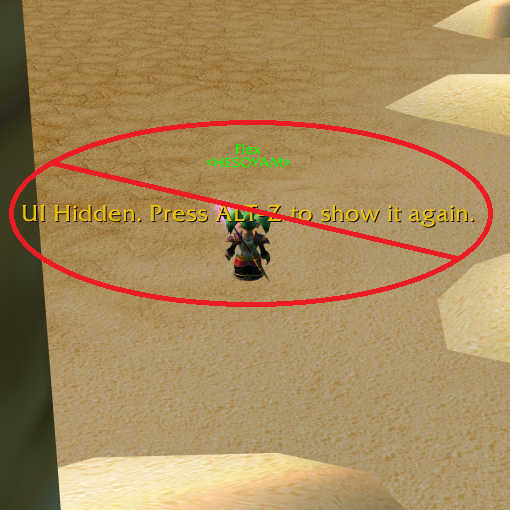 UI Hidden Text Remover