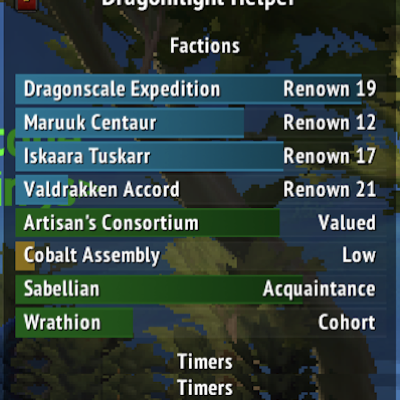 Dragonflight Helper