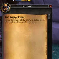 Non-intrusive quest text