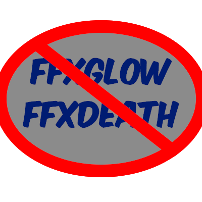 No glow and death effect