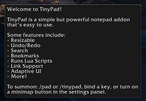 TinyPad