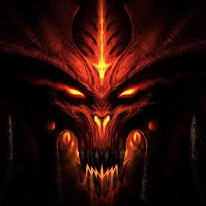 Diablo Artwork and Action Bars by Stormhand