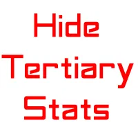 Hide Tertiary Stats