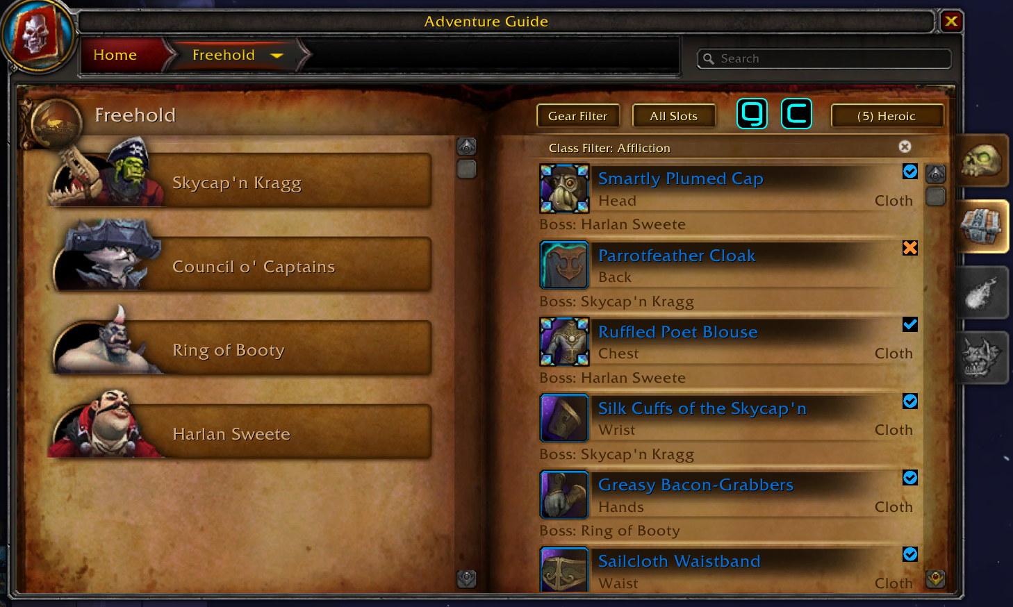 Aardvark Adventure Guide Buttons