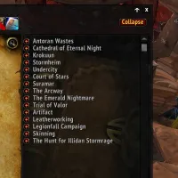 Collapse Quest Log