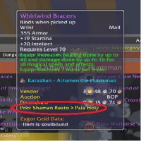 Corote Loot Priority