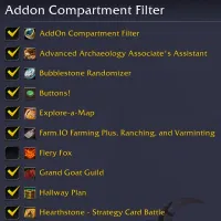 AddOn Compartment Filter