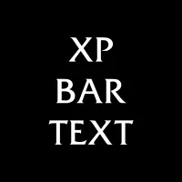 XP Bar Text