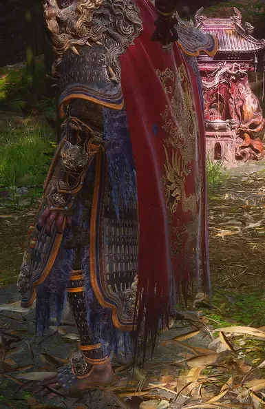为紫金冠神珍添加的披风