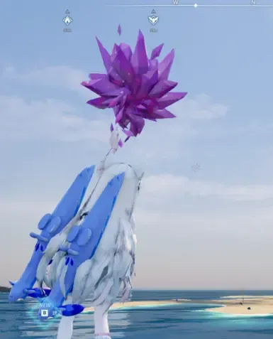 花朵取代鹰