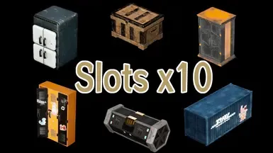 所有存储槽位x10 - 公会宝箱x10 - 帕鲁分解100 - 跳蚤市场100(4个版本)