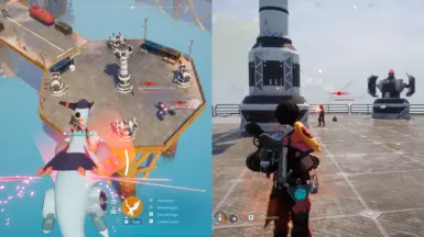 石油钻塔中的非活动武器（2个版本）