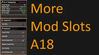 更多模组槽位 A18-A19
