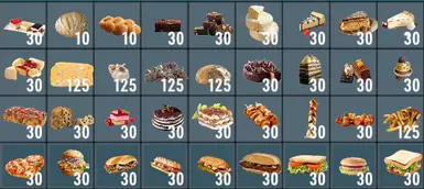 各式食品与糖果 V2