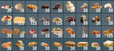 各式食品与糖果 V2