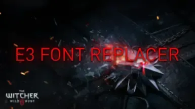 E3字体替换器