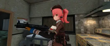 VRoid Mod 少女前线_猎豹