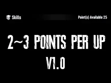 每升一级获得2点 V1.4