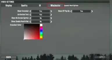 视频选项 - V1.3 b9