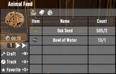 黑暗降临V6版:树木种子转化为动物饲料
