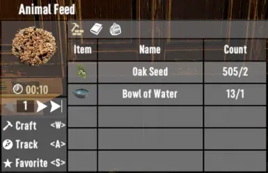 黑暗降临V6版:树木种子转化为动物饲料