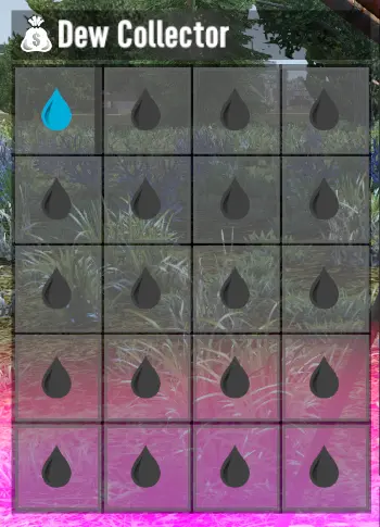 增加露水收集器容器容量 - V1.3 b9