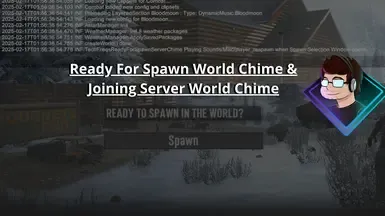世界准备就绪提示音
服务器世界生成准备就绪提示音