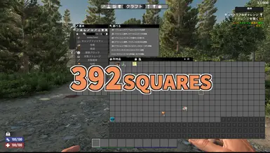 392 格背包