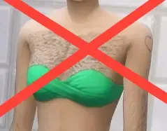 1
不随机生成体毛