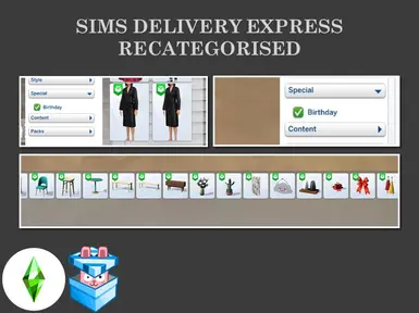 模拟人生快递(SDX)物品重新分类