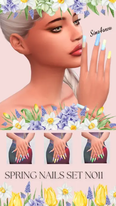 春季美甲套装 N011