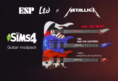 ESP LTD - 金属乐队三部曲吉他模组包