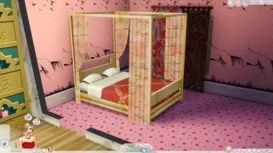 小屋双人床