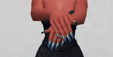 秋季美甲套装 N039
