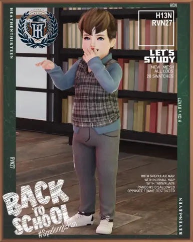 幼儿皇家直筒礼服裤 冬季校服