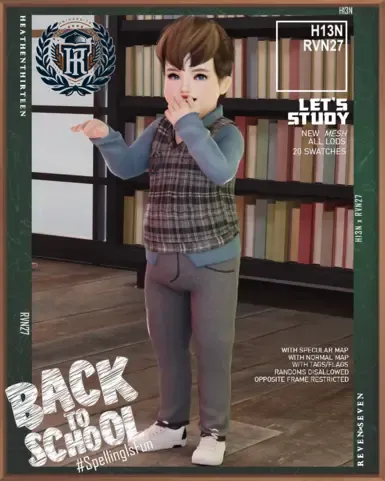 幼儿皇家直筒礼服裤 冬季校服