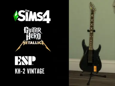 ESP Kirk Hammett的KH-2复古电吉他