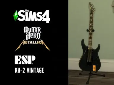 ESP Kirk Hammett的KH-2复古电吉他