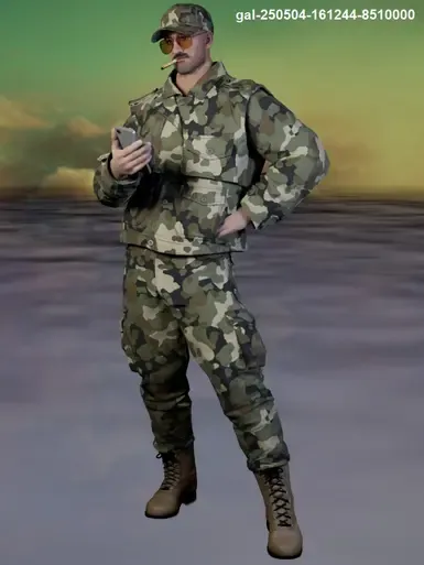钨钢军士长 PLUS 额外服装