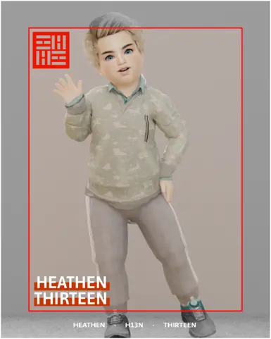 幼儿拼布松紧腰运动裤套装