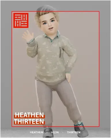 幼儿拼布松紧腰运动裤套装