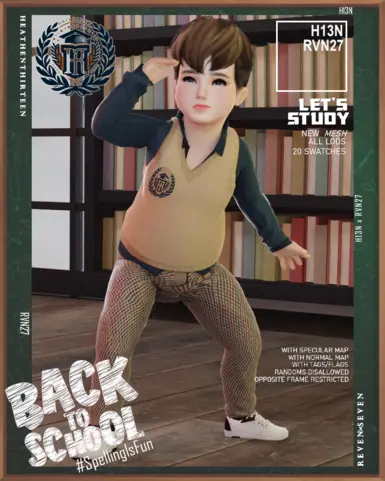幼儿皇家背心式礼服衬衫冬季校服