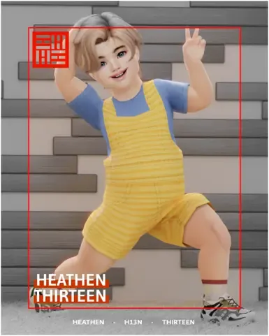 幼儿条纹连体衣