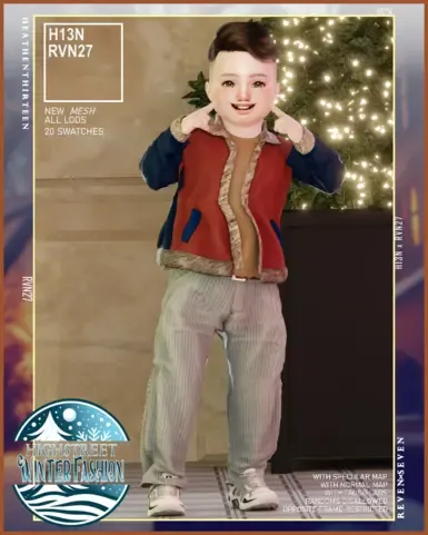 幼儿飞行员羊羔毛领袖口皮革毛边夹克