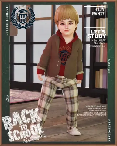 幼儿经典连帽冬季校服外套