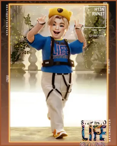幼儿网络战术背心网眼图案上衣