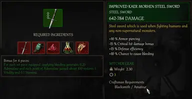 W3EE Redux - 简化制作要求